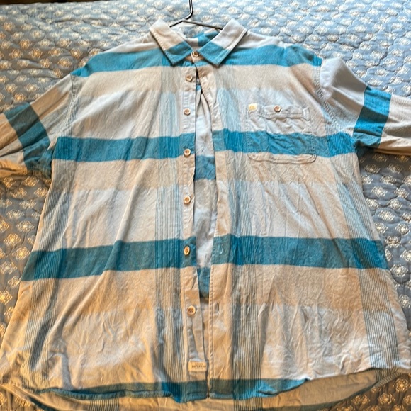Men’s Quicksilver Flannel - Picture 1 of 4
